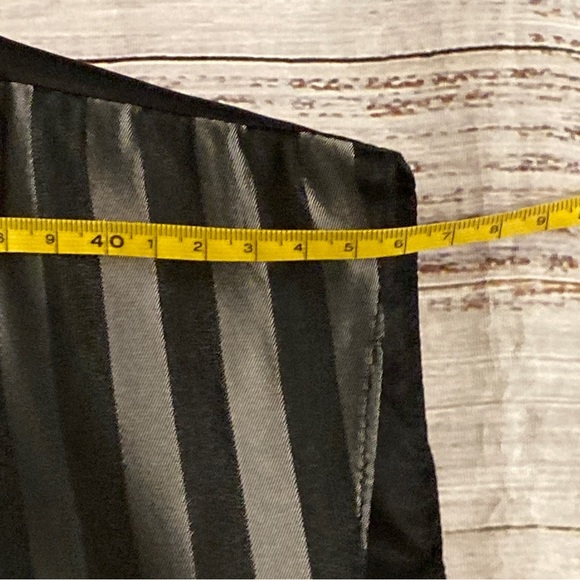 Men’s Natural Exchange Alexander Lloyd Striped Vest Size XLT Black & Silver - Picture 9 of 11